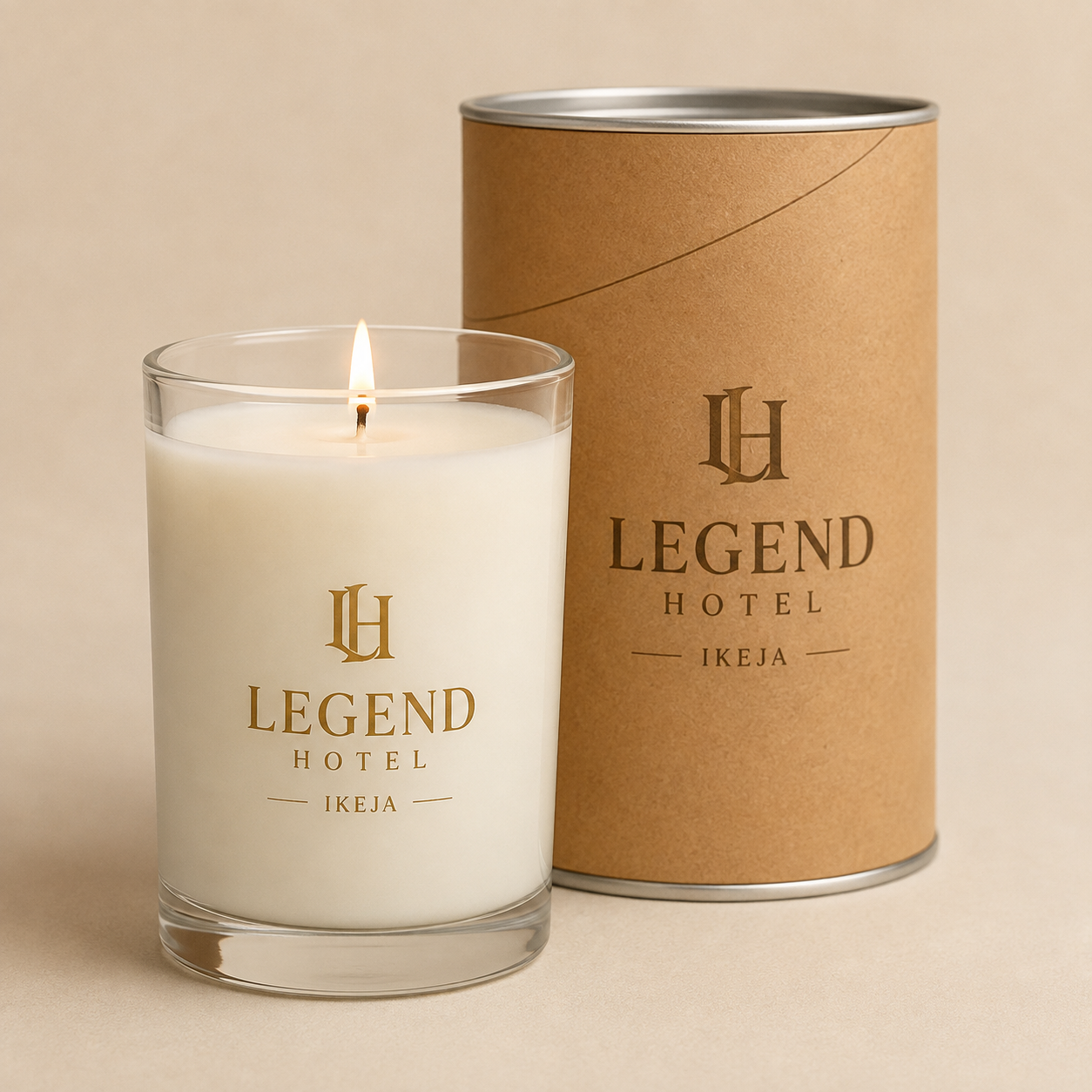 Legend Hotel candle from RibiRewards' December collection