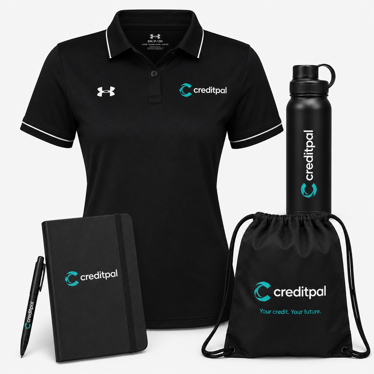 Branded polo shirt bundle from RibiRewards' December collection