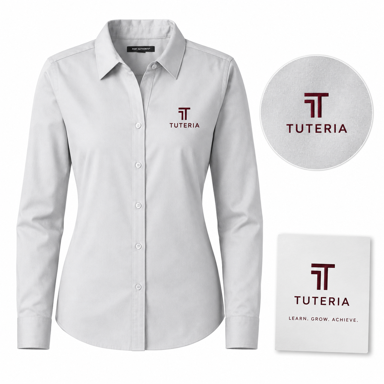 Embroidered button-down from RibiRewards' December collection