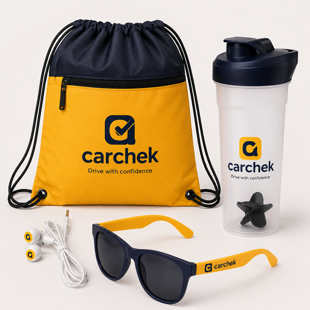 Lifestyle drawstring set from RibiRewards' December collection