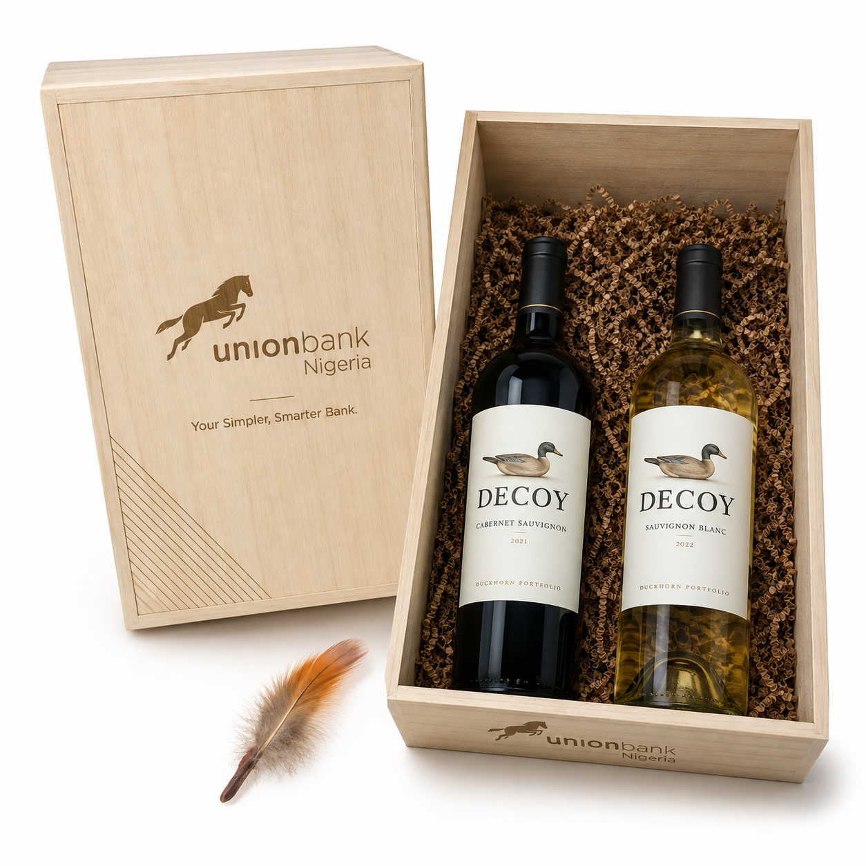 Branded wine from RibiRewards' December collection