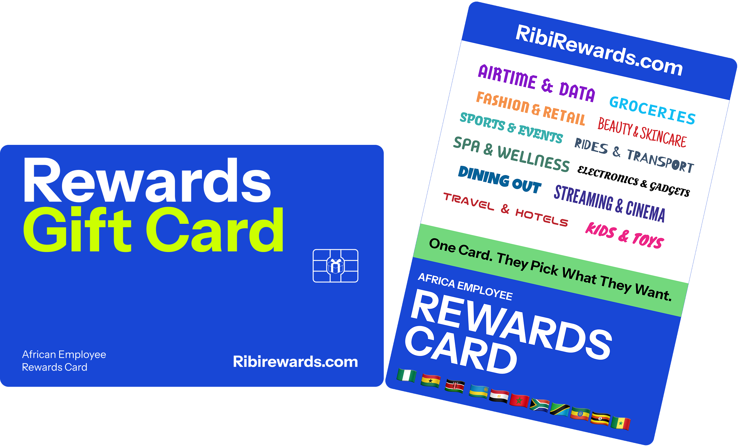 RewardsCard by RibiRewards — digital and physical