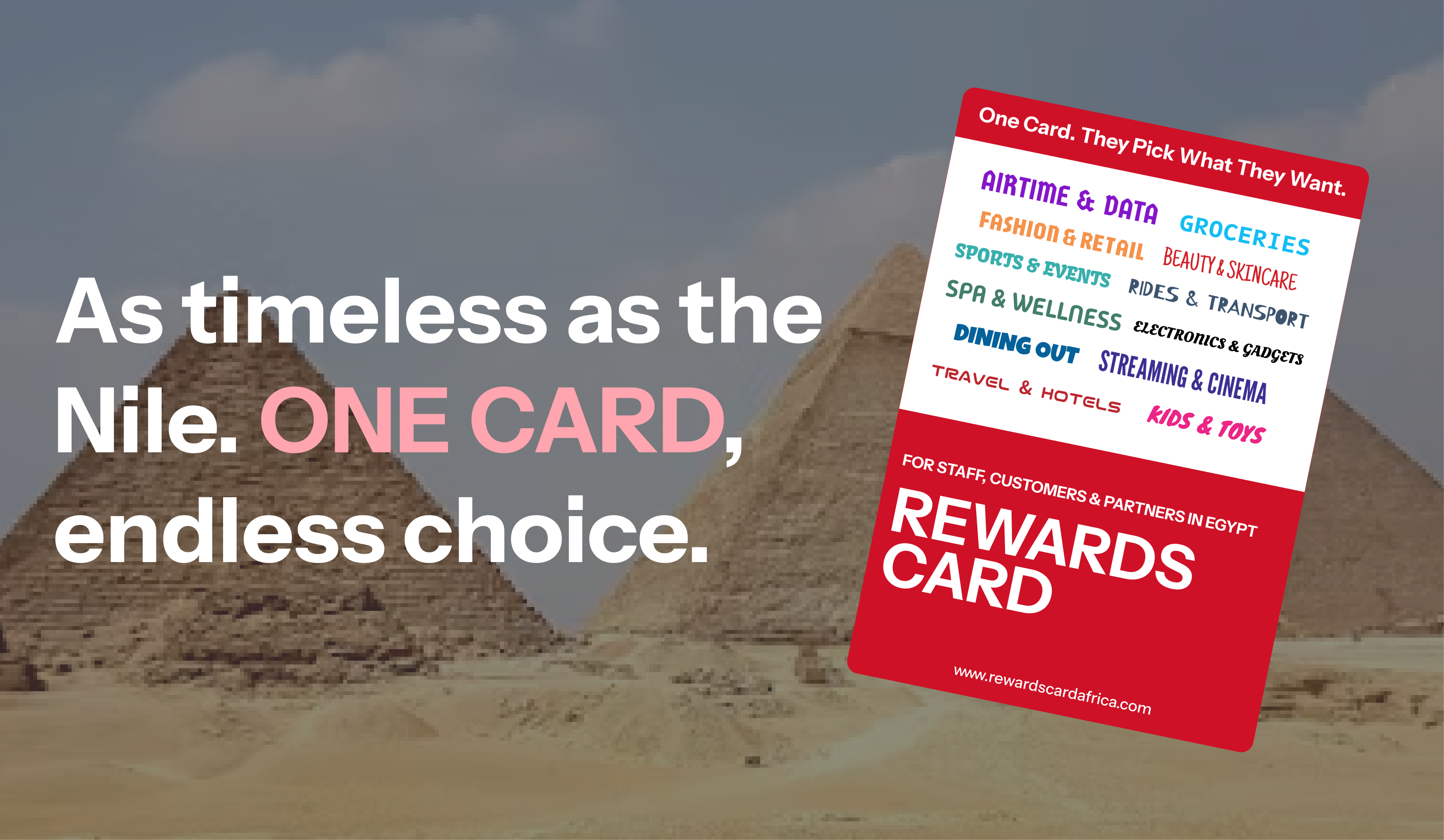 Rewards Card design for Egypt