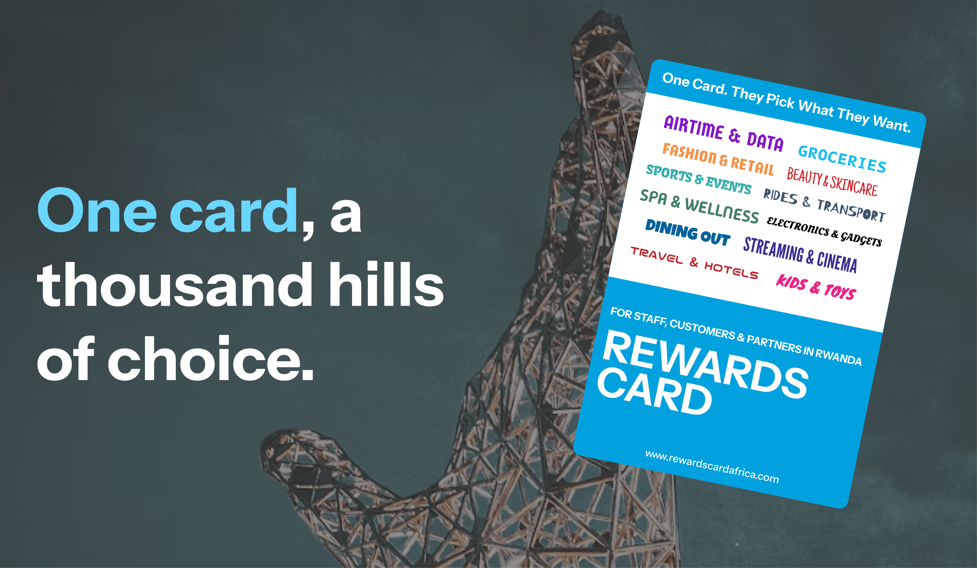 Rewards Card design for Rwanda