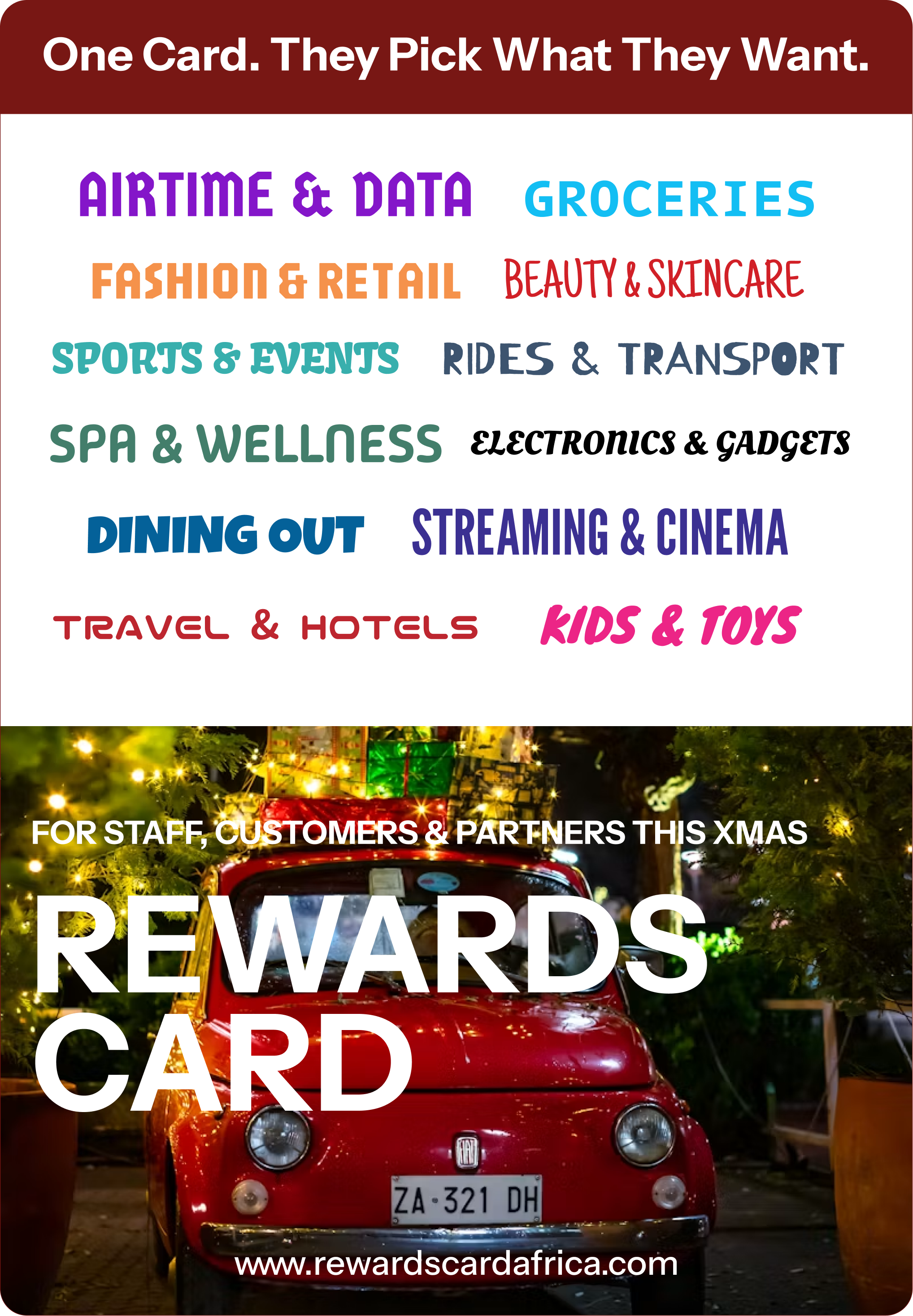 The biggest shopping season, met with a reward customers actually want.
