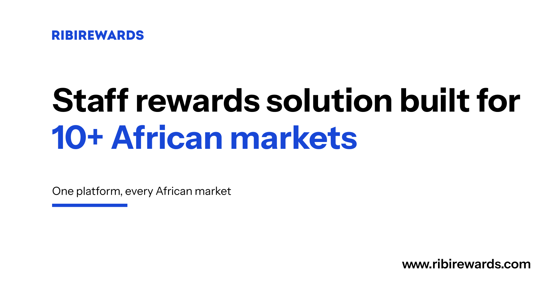Built for Nigeria, Kenya, Ghana and beyond