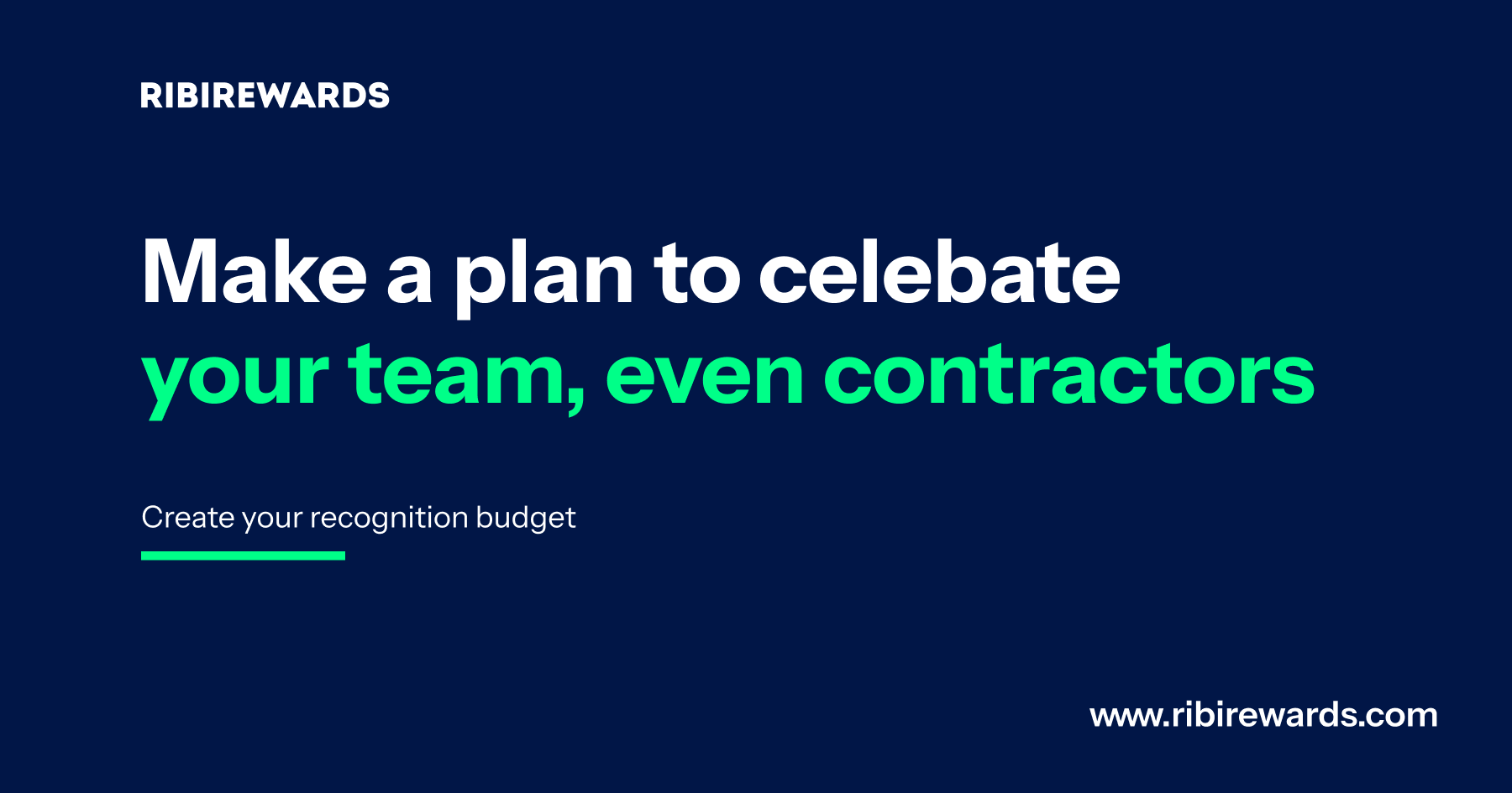 Celebrate your whole team