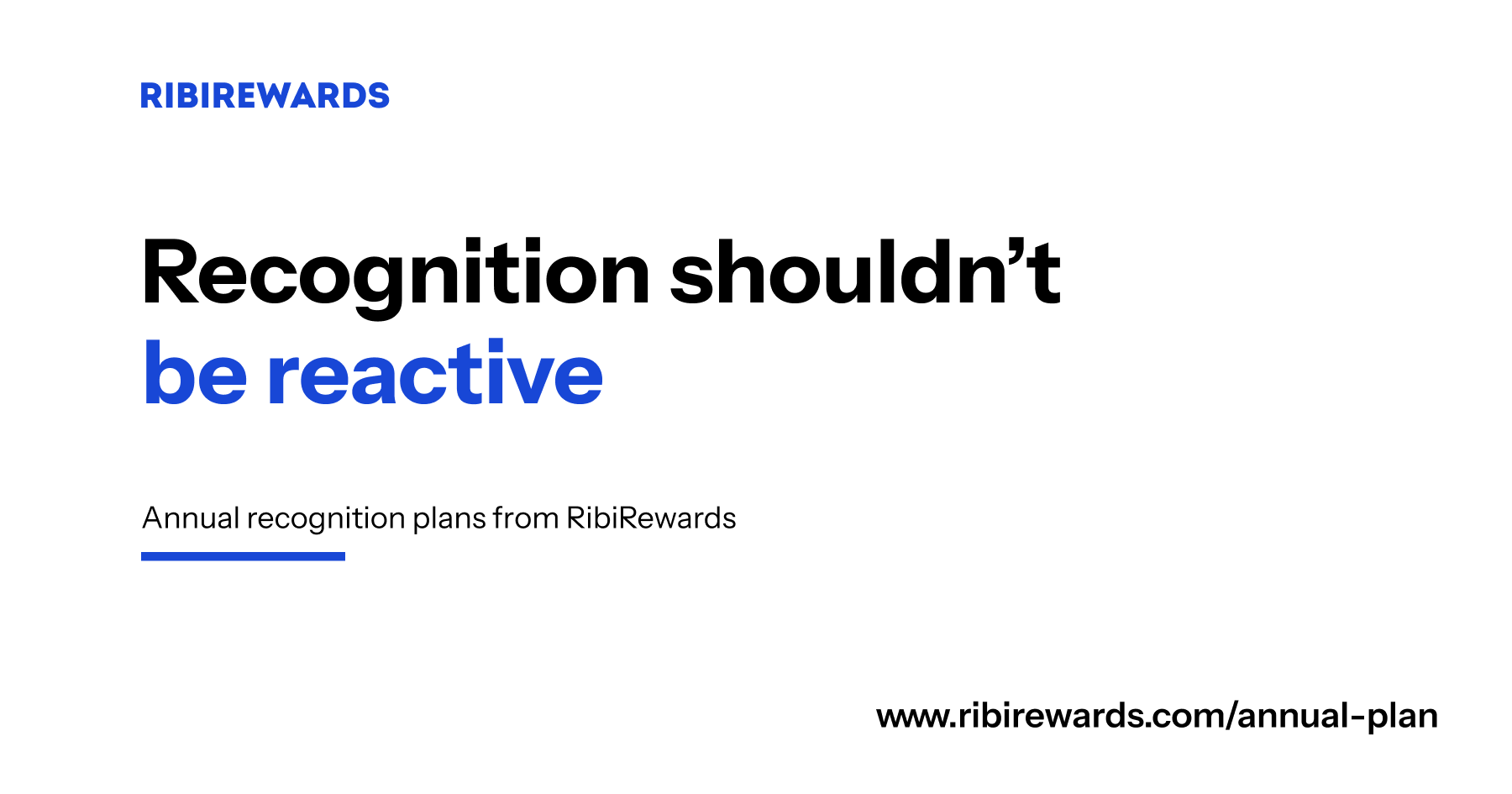 Recognition shouldn't be reactive