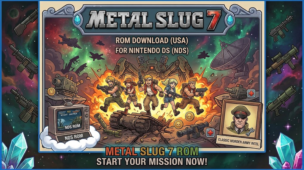 Metal Slug 7 ROM Download for Nintendo DS (NDS) | USA Version