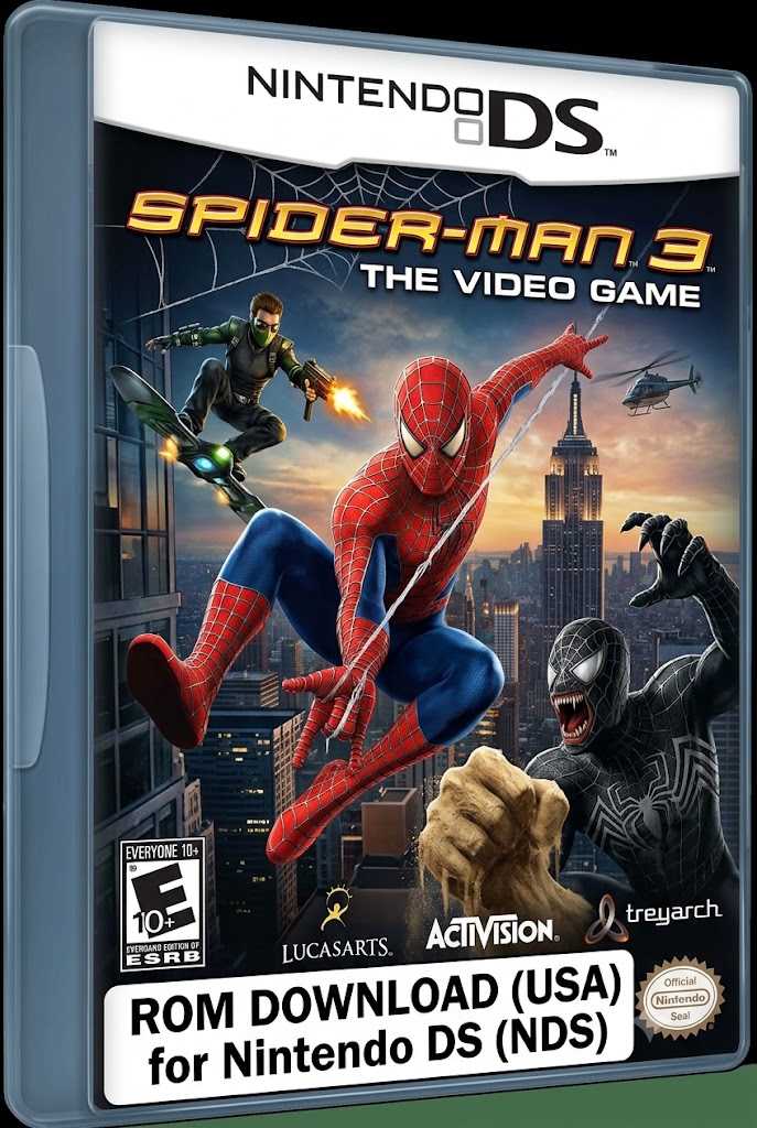 Spider-Man 3 ROM Download (USA) for Nintendo DS (NDS)
