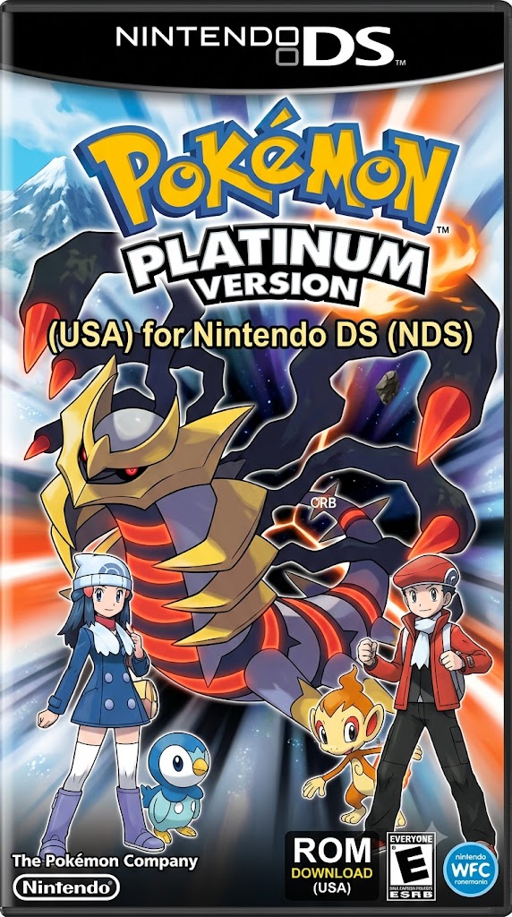 Pokémon Platinum Version ROM Download (USA) for Nintendo DS (NDS)