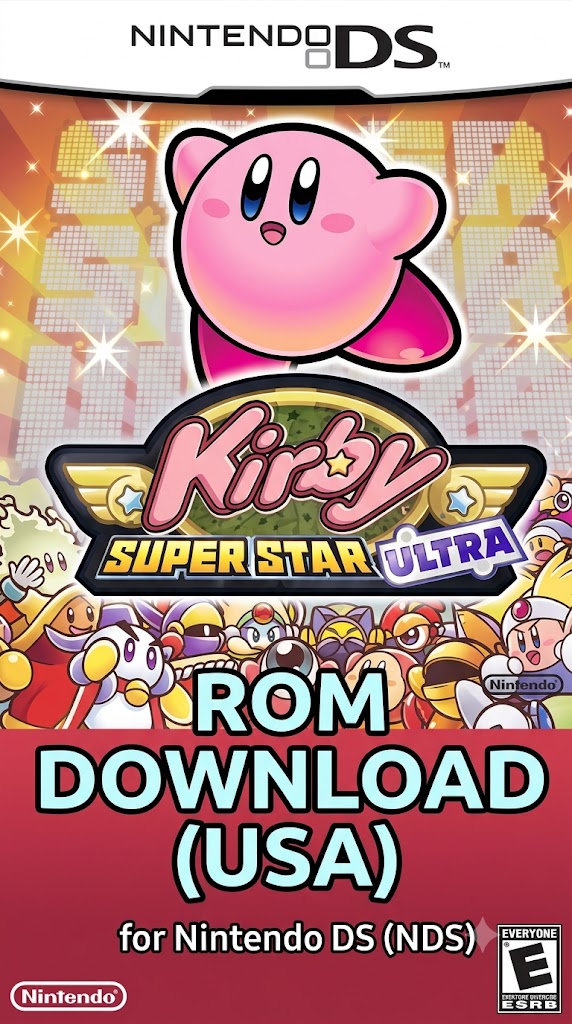 Kirby Super Star Ultra ROM Download (USA) for Nintendo DS (NDS)