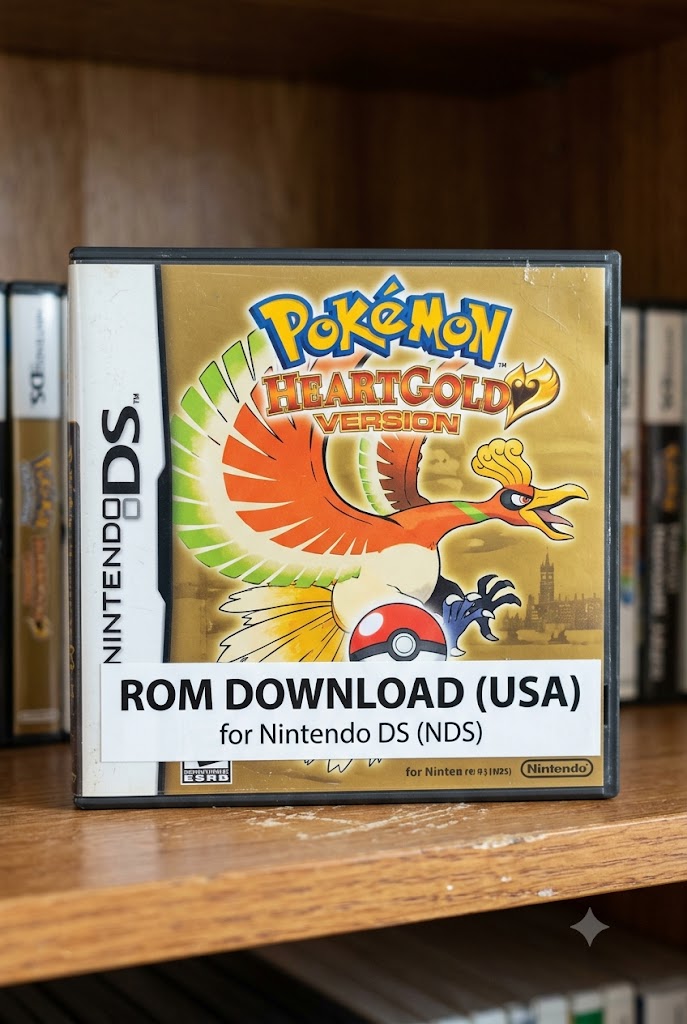 Pokémon HeartGold Version ROM Download (USA) for Nintendo DS (NDS)