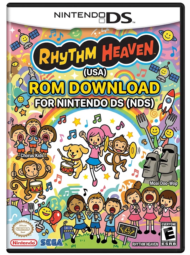 Rhythm Heaven (USA) ROM Download for Nintendo DS (NDS)