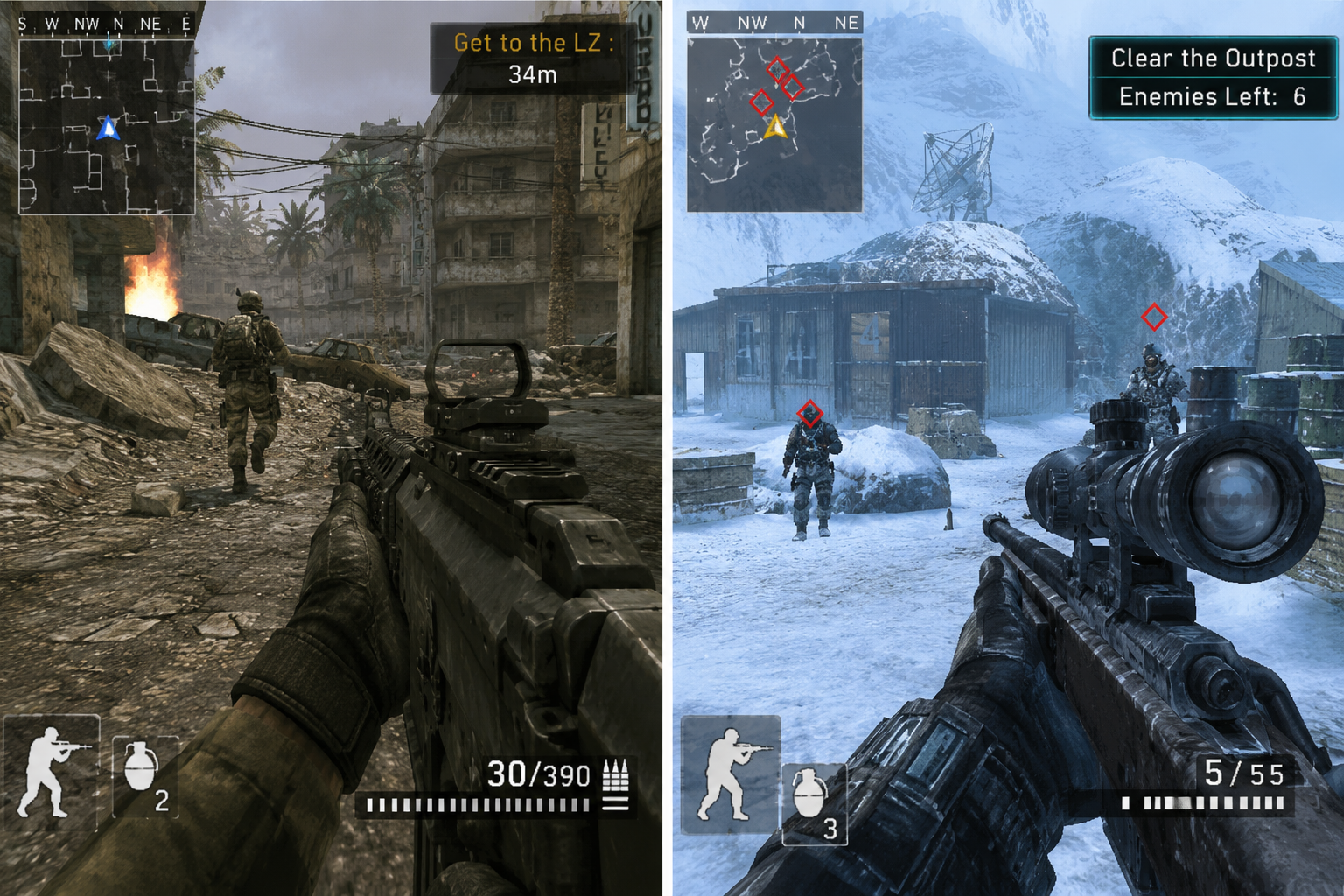 Call of Duty: Modern Warfare 3 – Defiance ROM Download (USA) for Nintendo DS (NDS) - Screenshot 1