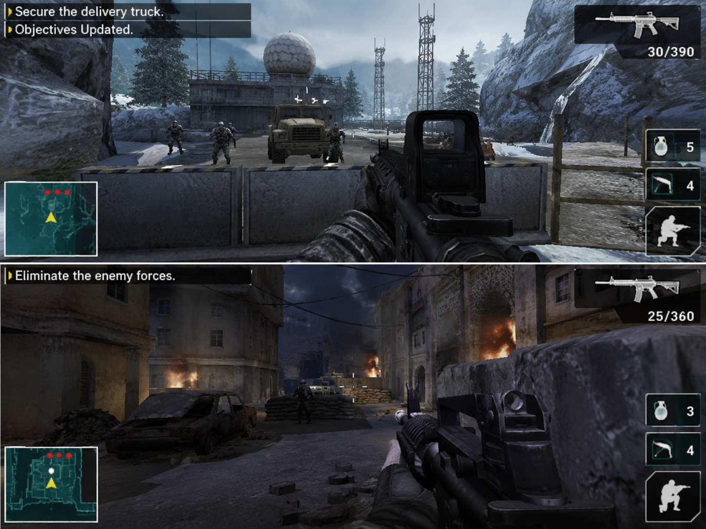 Call of Duty: Modern Warfare 3 – Defiance ROM Download (USA) for Nintendo DS (NDS) - Screenshot 2