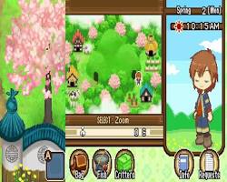 Harvest Moon DS: The Tale of Two Towns ROM Download for Nintendo DS (NDS) - Screenshot 1