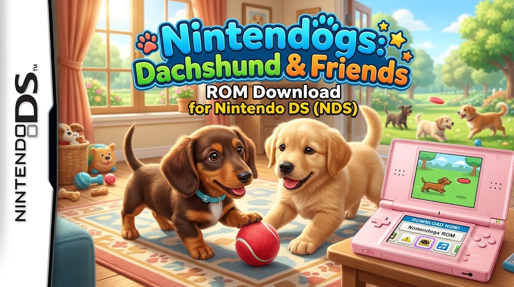Nintendogs: Dachshund & Friends ROM Download for Nintendo DS (NDS)