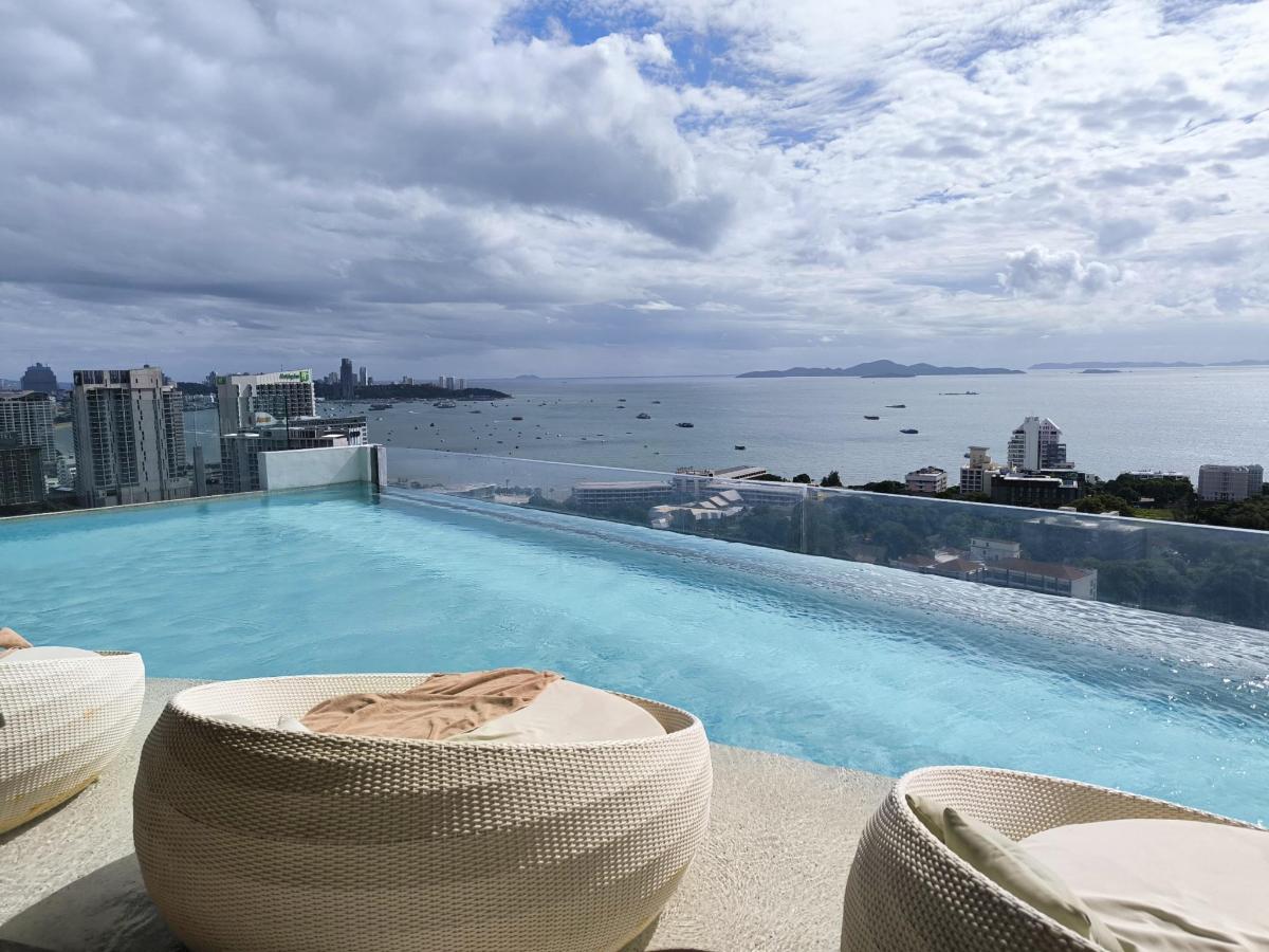Pool view at Akara Hotel Pattaya, Pattaya Thailand