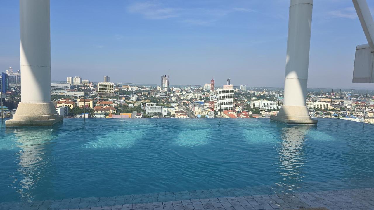 Pool view at Arbour Hotel and Residence, Pattaya Thailand
