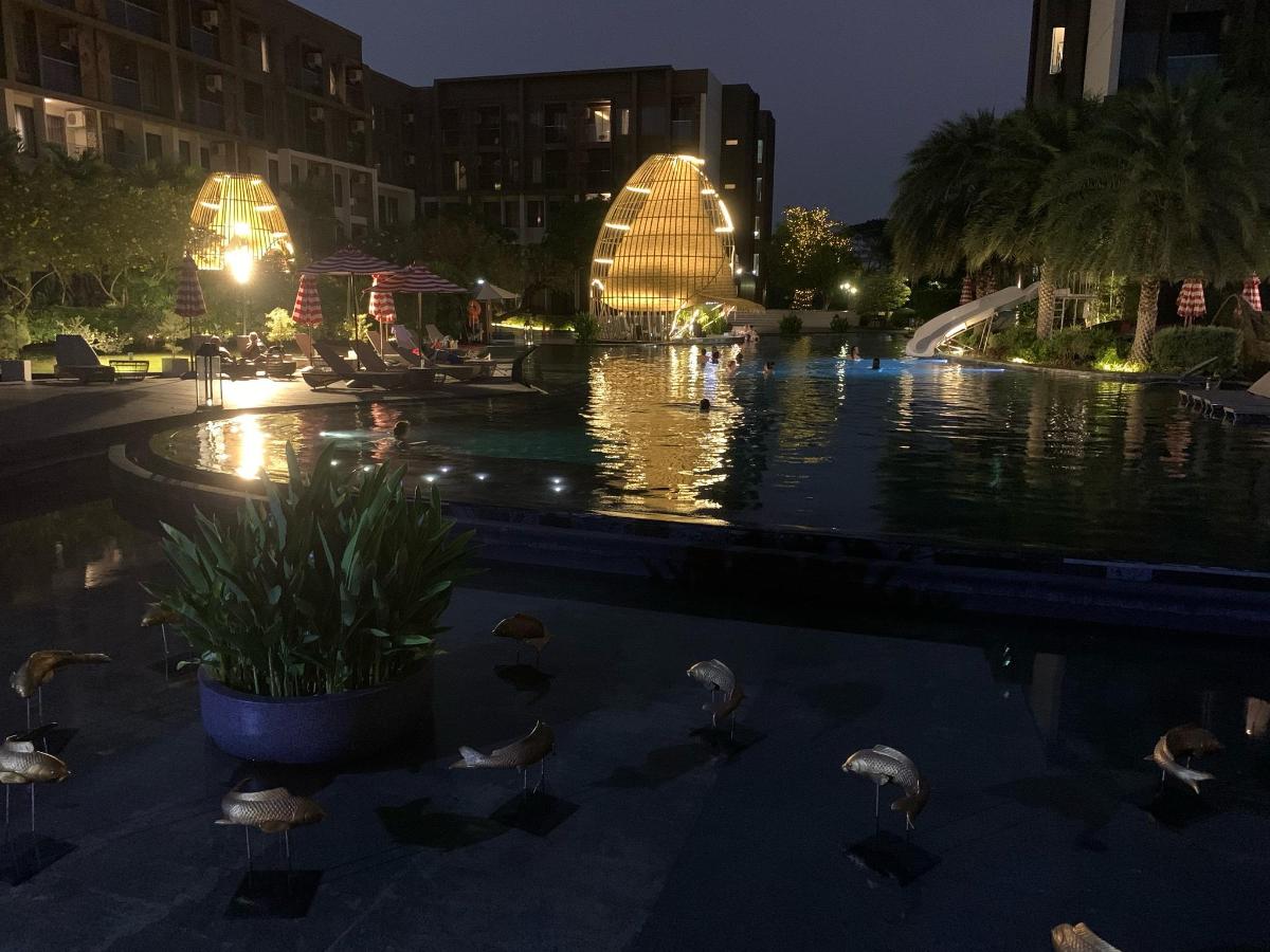 Pool view at D Eco Wellness Center, Pattaya Thailand