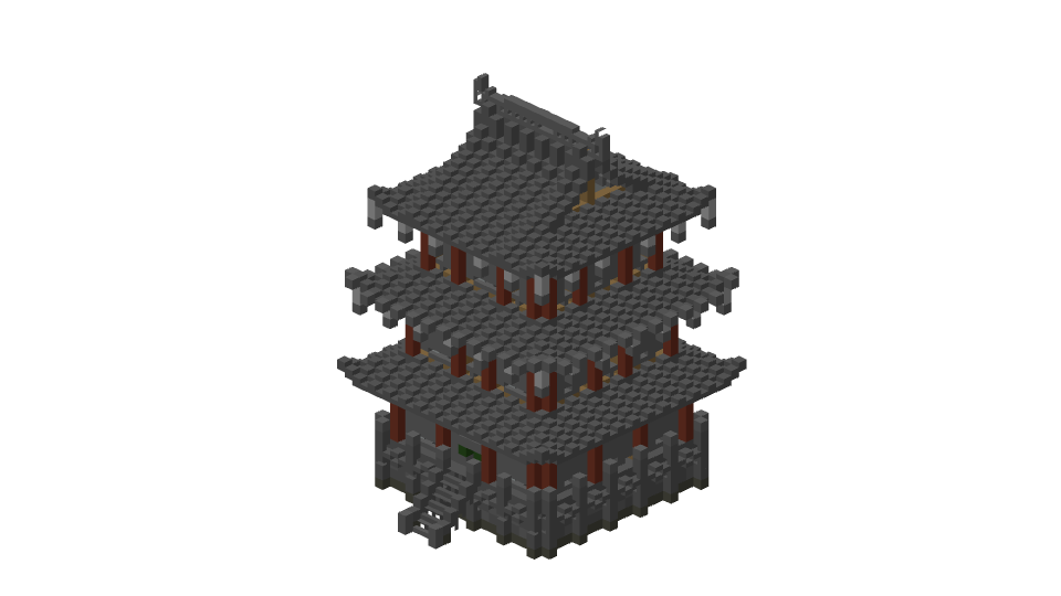 Pagoda of the Dark Oak Peaks