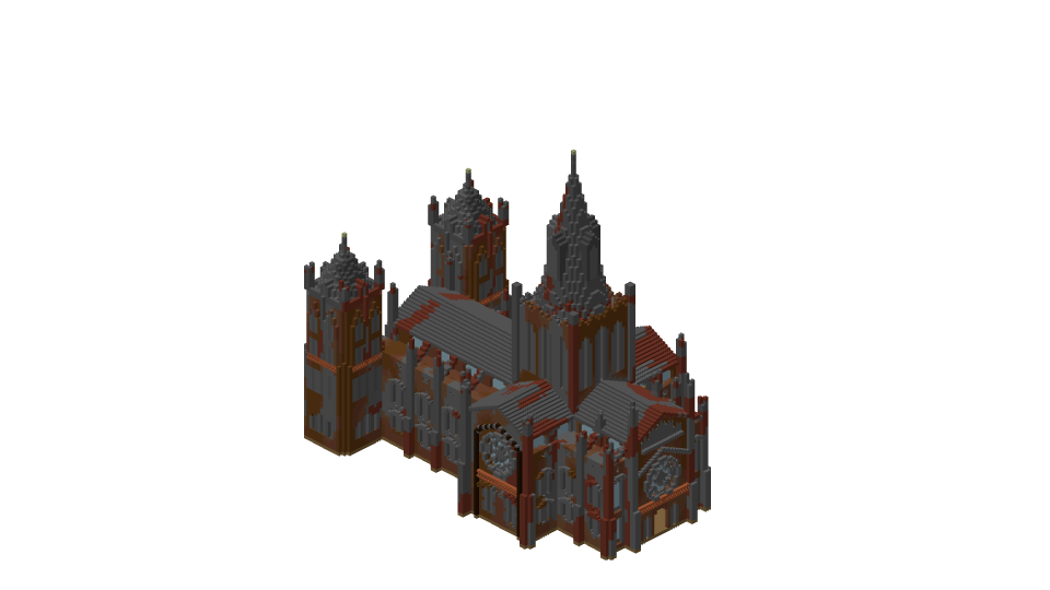 Spawn Build Cathedral Hollow smp