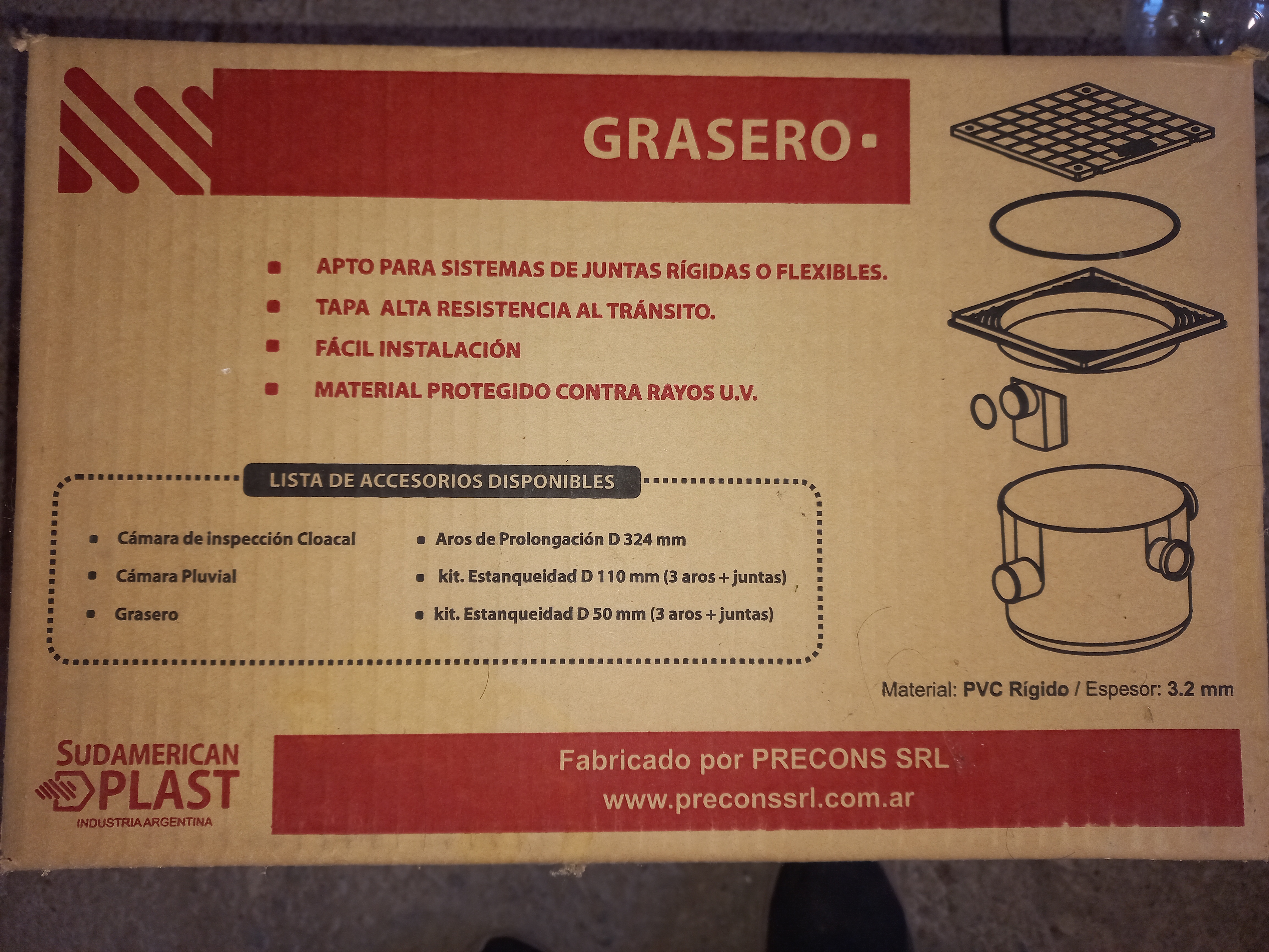 Venta de materiales sobrantes de obra, todo nuevo, cerrado, sin uso