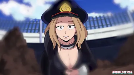 1girls 2020 2d ambiguous_pov animated ass big_ass big_breasts black_screen_roulette blank_thumbnail bouncing_breasts camie_utsushimi female female_focus female_only looking_back moikaloop mp4 my_hero_academia no_sound pov seductive tagme undressing video