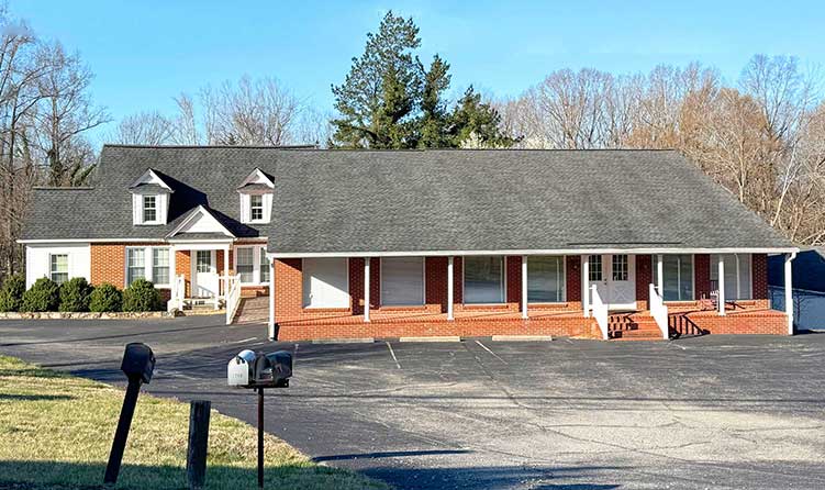 For Sale: 4500± SF Office Building in Rocky Mount, Virginia
