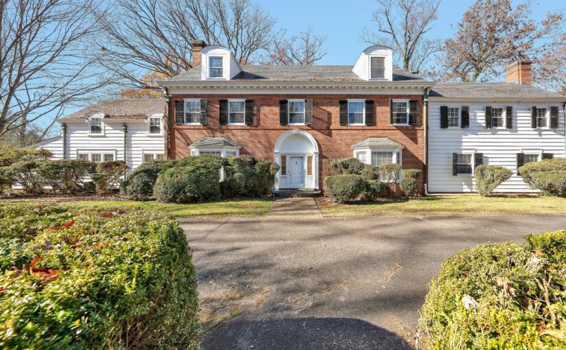 Sealed Bid Auction: 9,961± SF; 6 Bedroom; 10 Bath Colonial-Revival Estate Style Home with 12± Acres