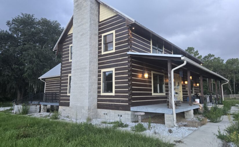 Real Estate Auction: Custom Log Home and 19.5± Acres