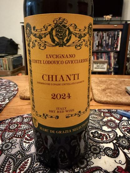 Bottle of Lucignano Conte Lodivico Guicciardini Chianti 2024