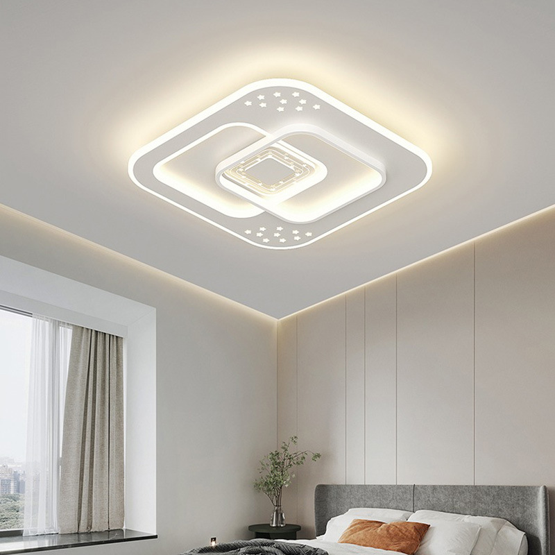Minimalist LED Ceiling Fittings – Stylish Ceiling Light Design for Living Room &amp; Bedroom.