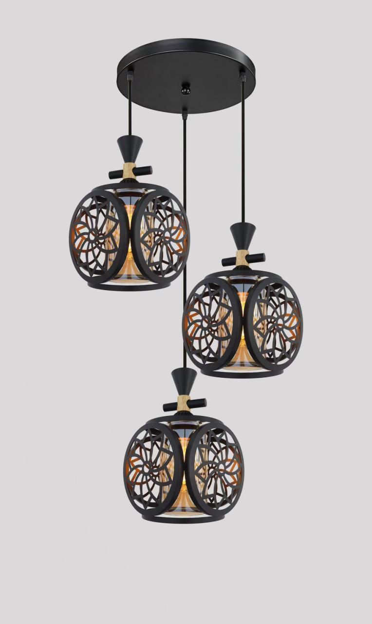 Triple Hanging Pendant Light for Dining Rooms &amp; Restaurants.