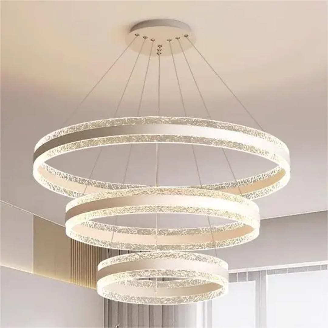 Sleek Nordic LED Chandelier for Apartments and Modern Homes.