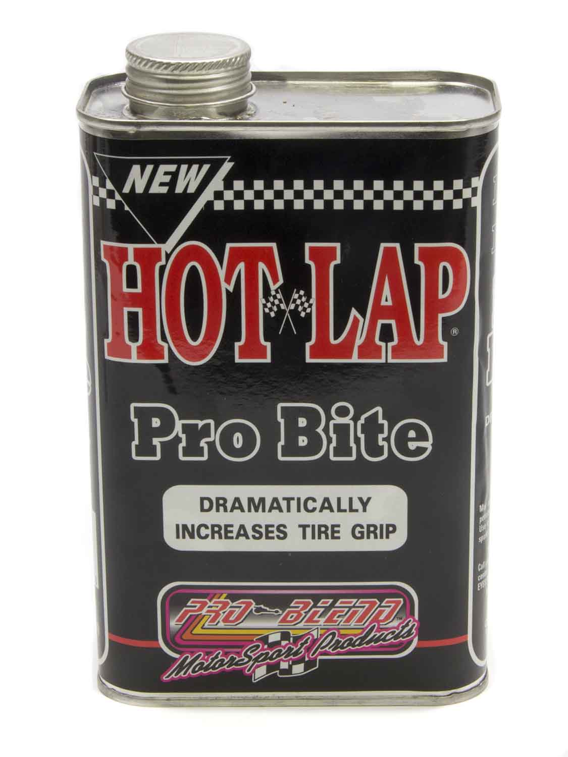 Pro bite. Tire Softener Grip. Premium Racing Tire Softener hot lap. 32 Oz can.