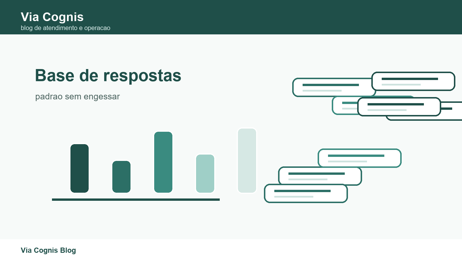 Como montar uma base de respostas sem engessar a equipe?
