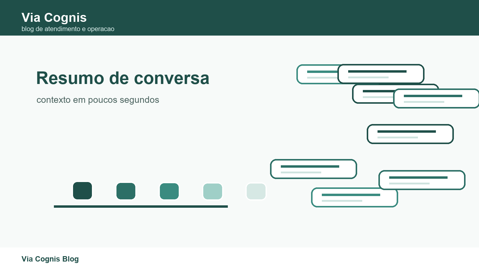 Como usar resumo de conversa para acelerar atendimento?