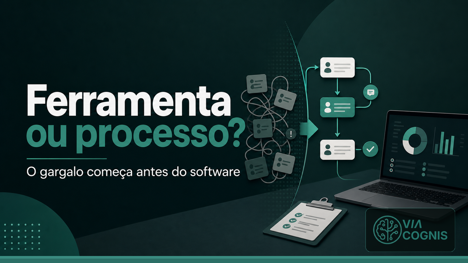 Ferramenta ou problema de processo? Quase sempre a confusão começa antes do software.