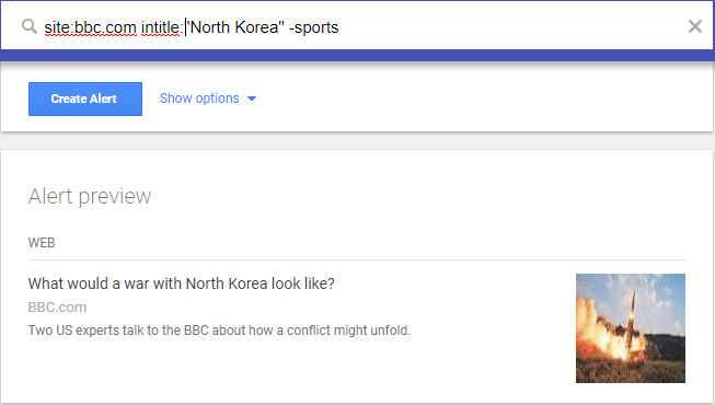 Google Alerts