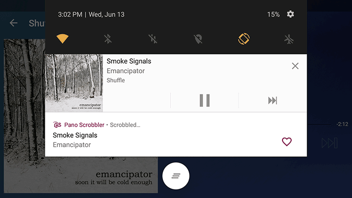 Scrobble Pandora on Android