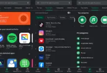 Google Play Store now has dark theme in its settings Screenshots for different section of Google Play Store in Dark Mode