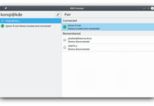 KDE Connect: File sharing/Notification mirroring from iOS/Android KDE Connect Pairing Screen