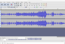 Wavacity is a full featured web based audio editor using Audacity A screen of wavacity interface which is a audacity wasm port