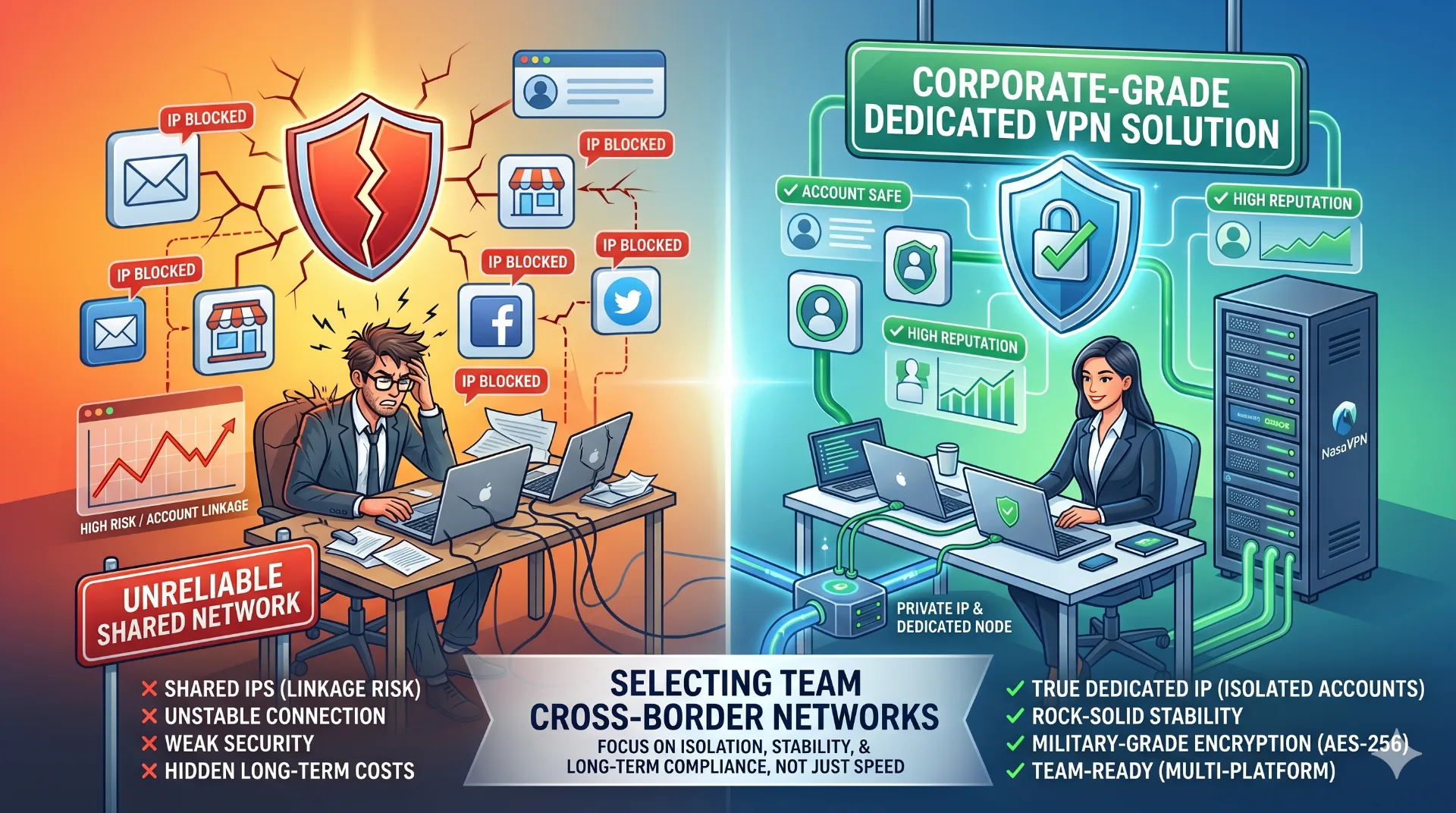 企业 VPN 怎么选:独享 IP 跨境方案选购指南