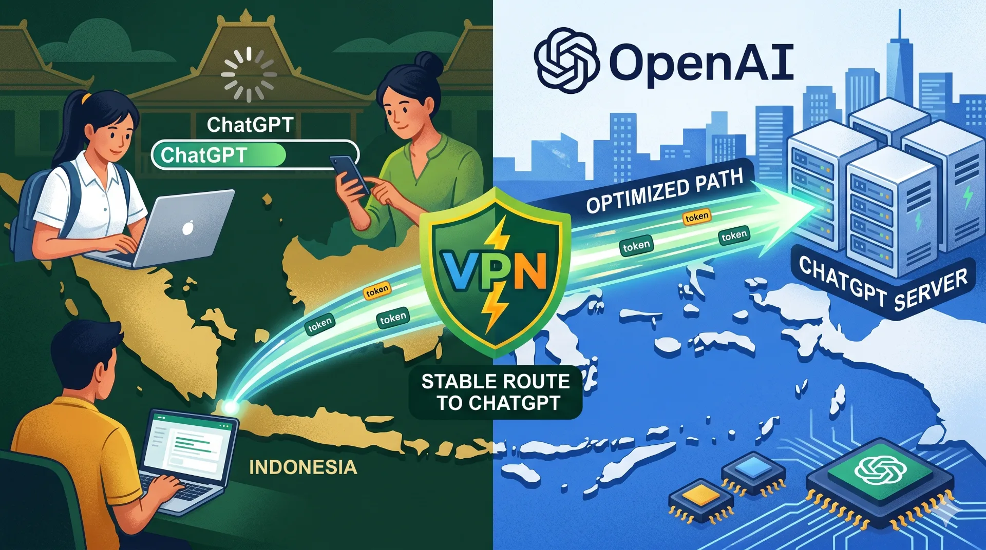 VPN ChatGPT: Kenapa Lemot di Jam Sibuk & Cara Atasi