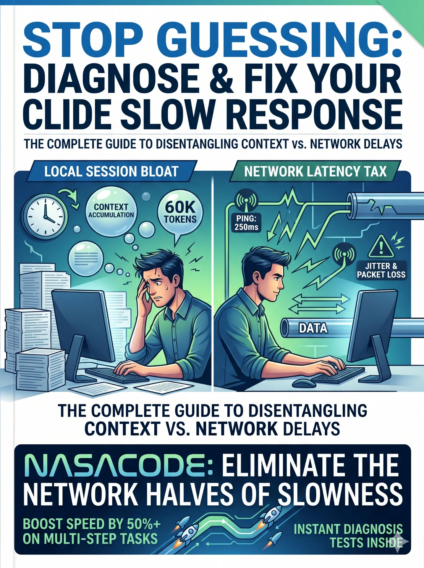 Claude Code Feels Slow? Two Causes, Two Fixes