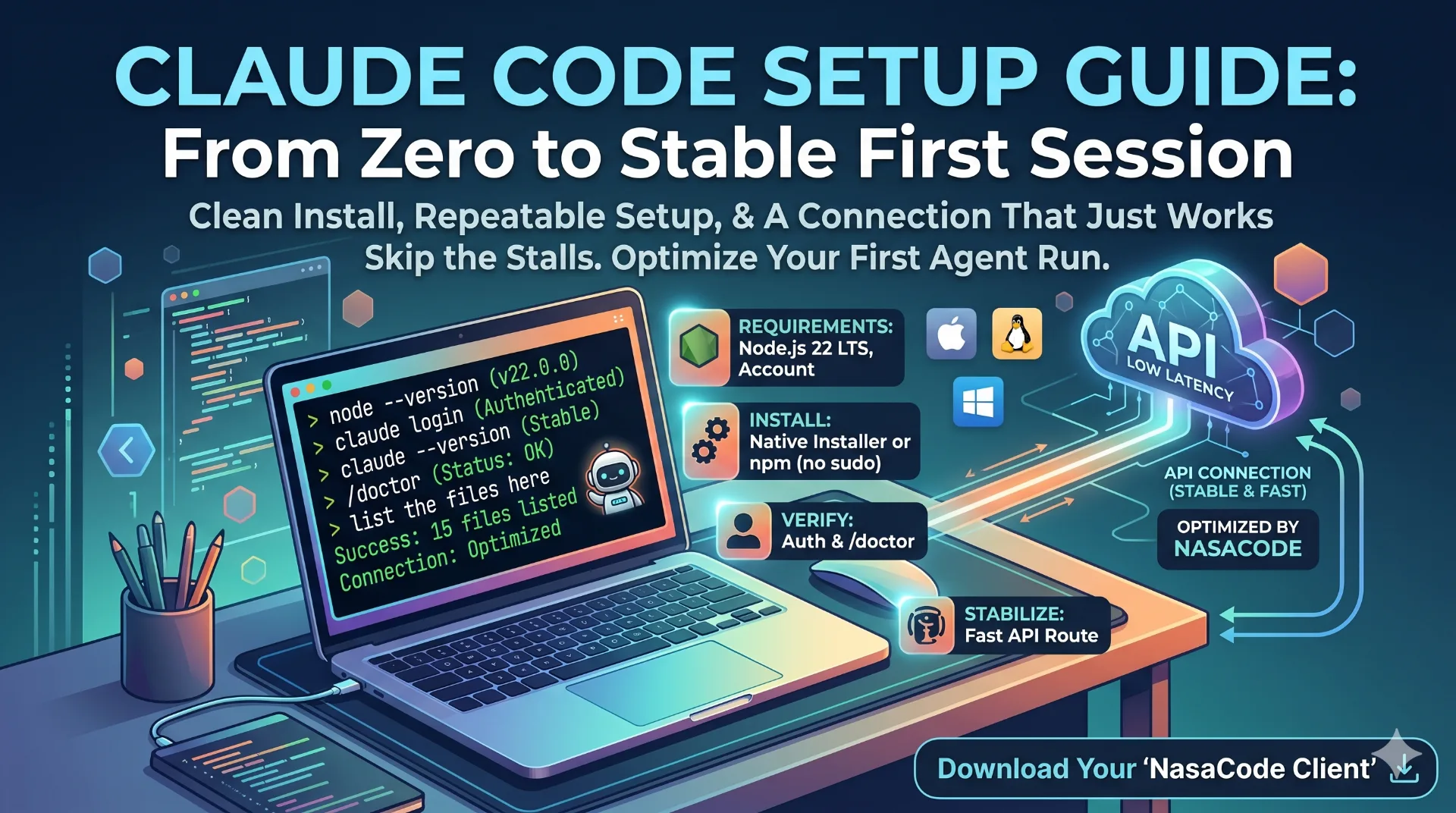Install Claude Code and Get Your First Run to Finish