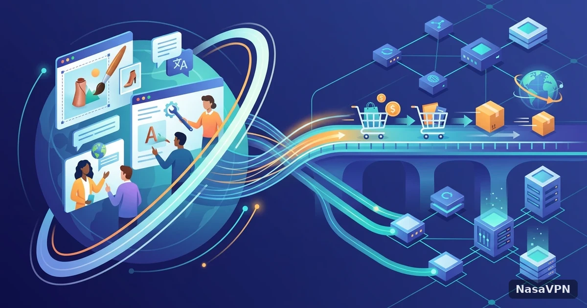 NasaVPN AI加速器：跨境电商AI创作稳定网络